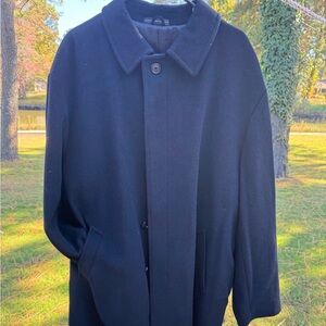 Men’s Pea Coat Black